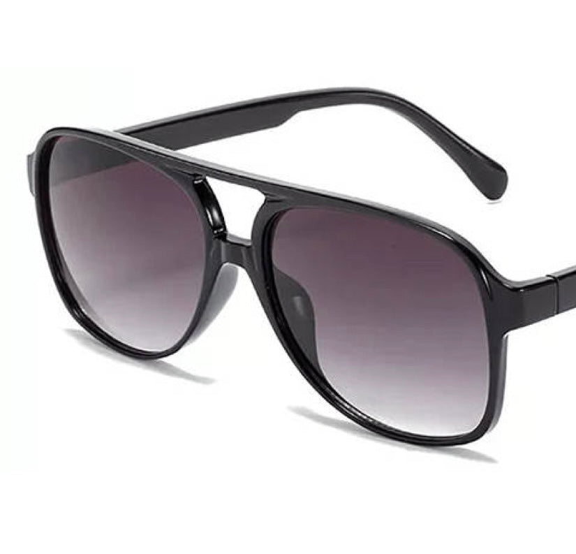 Onyx Aviator Sunglasses