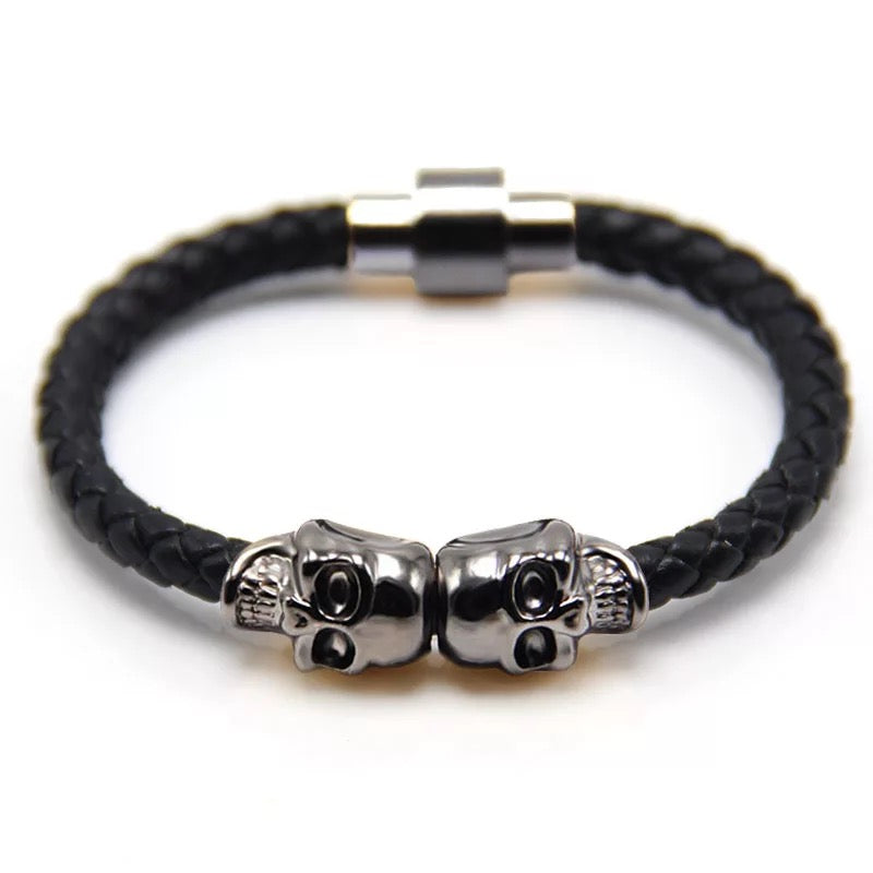 Double Skull Bracelet